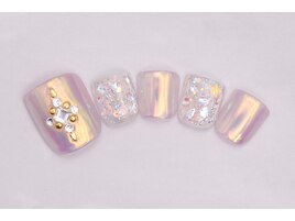 7000円　フットネイル