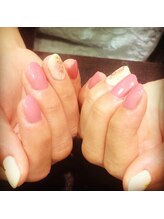 アース ネイルアイラッシュ 前橋店(EARTH Nail&Eyelash)/シンプルデザイン￥9000