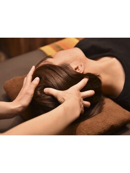 ヘッドスパで癒されたい