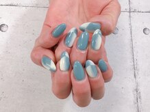 ネイル ビューティーマジック 葛西本店/オンブレフレンチネイル