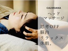 カルモアナ(CALMOANA)の雰囲気（寝落ちヘッドスパで、今ここで脳内リラックス休暇を♪）