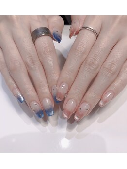 クリスタルネイルサロン(Crystal Nail)/マグネットフレンチ