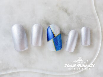 アイラッシュ アンド ネイル リボン 池袋店(RibboN)/[2284]プチ◎ステンドグラス