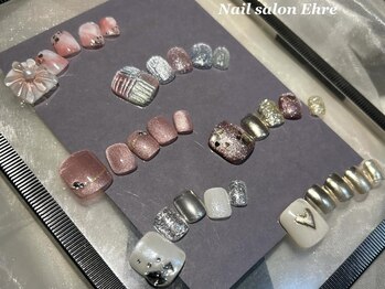 ネイルサロン エーレ 梅田店(Ehre)/FOOTトレンド定額コース