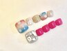 【FOOT】ボリュームフットcollection10480円[町田/フットネイル/パラジェル]