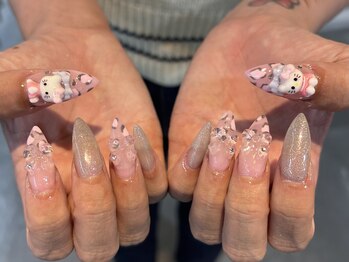 グロウ ネイル(GLOW×NAIL)/Art by MAIKA