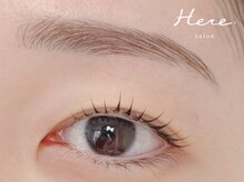 ヒア(Here.)/眉尻スッキリスタイルも人気！！