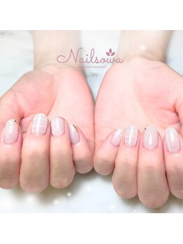 ソワ(sowa)/ホワイトチェックが可愛い