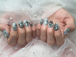 クリスマスネイル