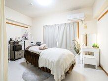 周りを気にしない空間で肌のお悩み相談、解決できるサロン