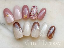 キャンアイドレッシー 学芸大学店(Can I Dressy)の雰囲気(トレンドデザインも豊富です♪色・アート位置変更・OK)