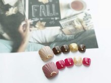 ネイルサロン ブリオン(Nail Salon Bullion)/エレガントドレープネイル