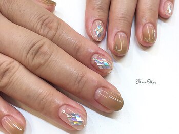 パラジェル認定サロン メールメール 池袋店(MereMer)/ふわキラ グラデーションネイル