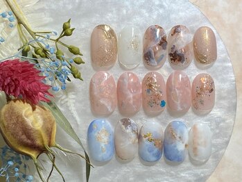 ナチュールネイルアトリエ(nature nail atelier)の写真/豊富なカラー/デザインの中からお客様のライフスタイルや雰囲気に合うネイルをご提案♪持ち込みもＯＫ♪