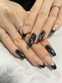 大理石nail