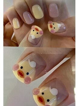 マハロネイル(Mahalo Nail)/持ち込みデザイン