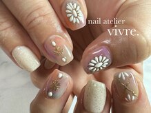 ヴィーヴル(vivre.)/ジュエリー/ニュアンス/手書き