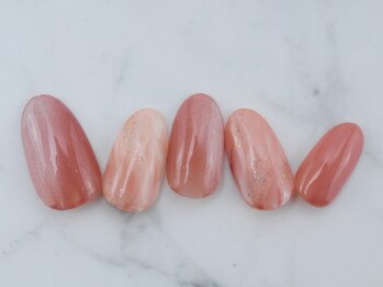 カレネイル(kale nail)/10月限定シンプルART+500円