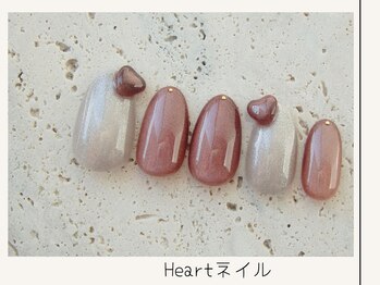 プレンティー 北千住西口店(plenty)/ハートネイル