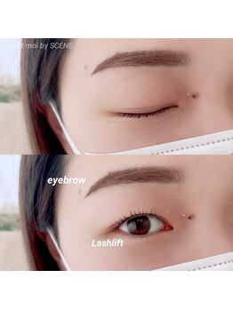 トワエモア バイ シーン(Toi et moi by SCENE)/ラッシュリフト×アイブロウ