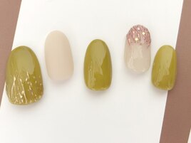 定額ピスタチオネイル
