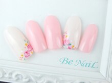 ビーネイル(Be NaiL)/バラのネイル