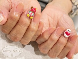 クリスマスネイル