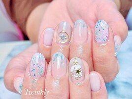 こだわりアートのseasonネイ