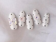 サンミーゴネイル 神戸店(Sunmego Nail)/ドットネイル/リボンネイル