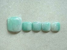 ブランロール 中目黒店(Blanl'or)/マーブルフットネイル