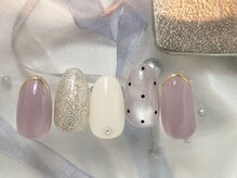 ユジュ ネイル(yju nail)/定額design:Calme27