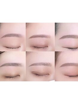 アイブロウメニューがあるサロン