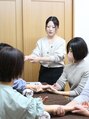 ちゆたいむ 月島店 普段は講師活動をして、未経験の方やプロの方に指導をしています