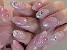 ファンシー 新宿店(Fancy)/冬ネイル/ツイード/ワンホン