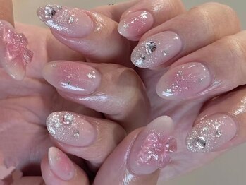 ファンシー 新宿店(Fancy)/冬ネイル/ツイード/ワンホン