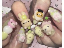 プリンセス(Princess)/3Dネイル6900円