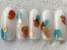 フリークネイル(FREAK Nail)/くすみ鉱物秋ポイント ¥8500
