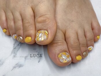 ネイルアトリエルカ(nail atelier LUCA)/M-276 大人可愛いシェルネイル