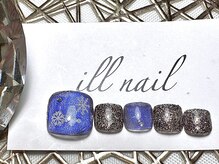 イルネイル 横浜関内(ill nail)/フット定額Bデザイン