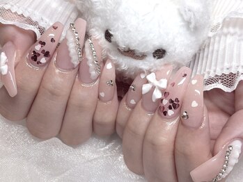 モカ 心斎橋(moca by Lee)/フリルネイル