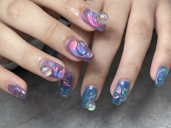 ナナネイルズ(nananails)/持ち込みアートやり放題¥11,500