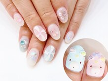 ネイルコレクション ピンク(Nail Collection Pink)/ジェル放題+キャラクター３Ｄ♪