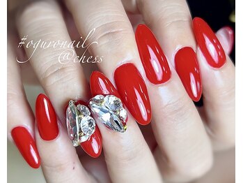 チェス(chess)/ワンカラー×ビジュー