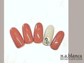 エヌエーブランカ 東白楽店(n.a.blanca)/シンプルかわいい！くすみカラー