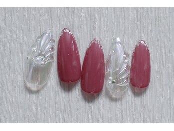 マーメイド・人魚の鱗ネイル