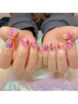 アイディールネイル(ideal nail)/お花ネイル