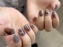 ネイルマジック 仙台一番町店(NAIL MAJIC)/秋のニュアンスネイル定額¥9900