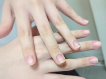 カッツェアンドリノ(Katze&Lino)/クリアジェル×自爪風仕上げ♪