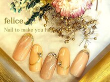 ネイルサロン フェリーチェ(felice)/【定額ネイル】¥7980