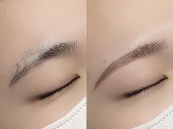 デイシー ネイルアンドアイラッシュ(deicy nail&eyelash)/眉カラー×眉毛スタイリング